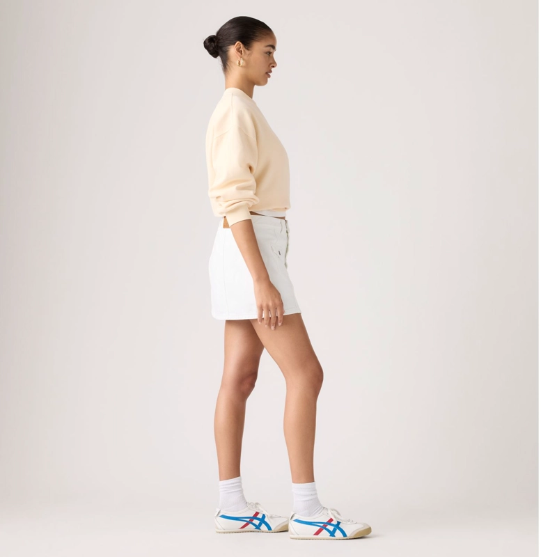 FALDA MUJER BUTTON FRONT SKORT BLANCO LEVIS 005NA-0001 - 3