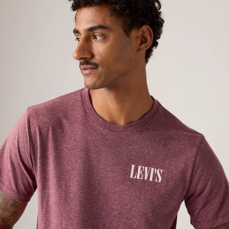POLERA HOMBRE GRAPHIC CREWNECK TEE BURDEO LEVIS 22491-2161 - 4