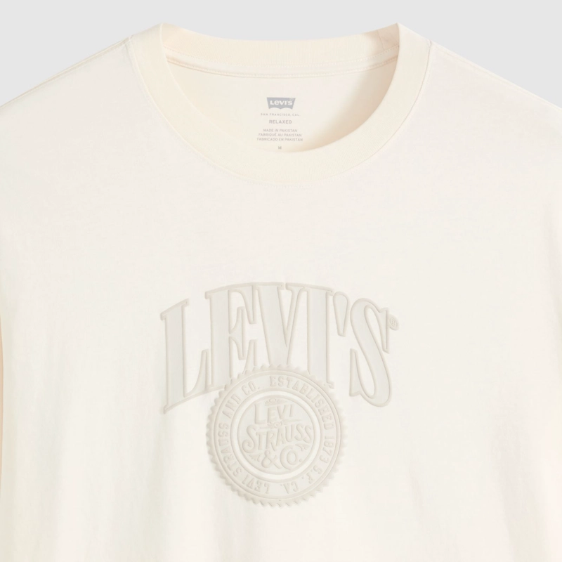 POLERA HOMBRE RELAXED FIT TEE BEIGE LEVIS 16143-2677 - 2