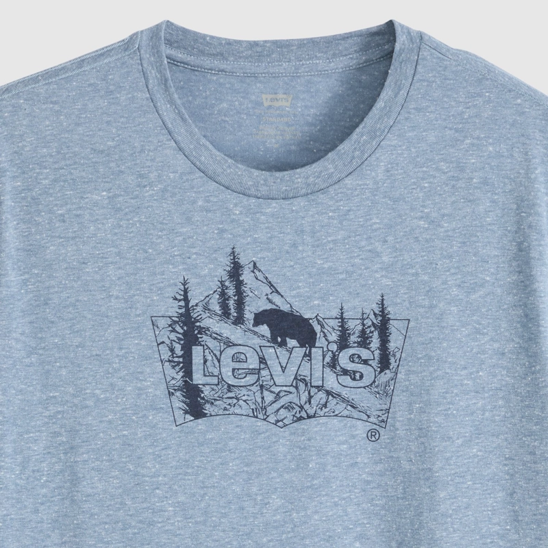 POLERA HOMBRE GRAPHIC CREWNECK TEE AZUL LEVIS 22491-2151 - 5