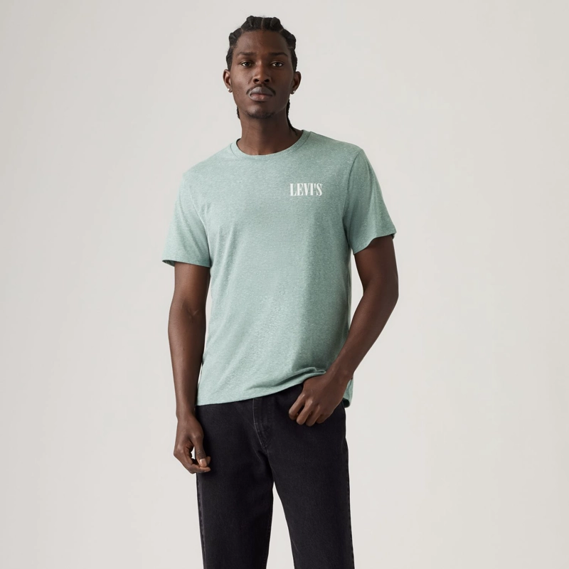 POLERA HOMBRE GRAPHIC CREWNECK TEE AZUL LEVIS 22491-2160 - 1