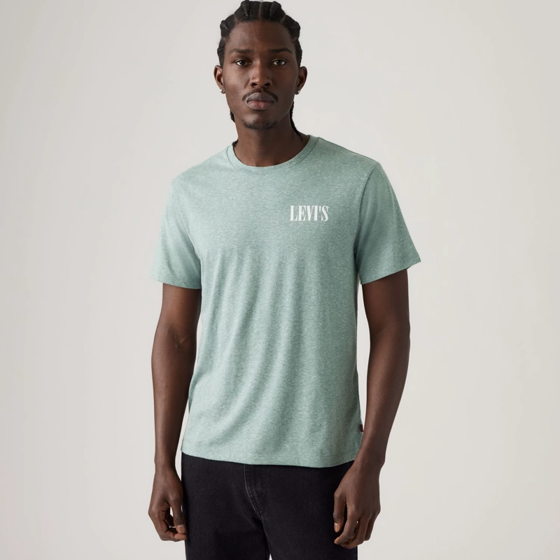 POLERA HOMBRE GRAPHIC CREWNECK TEE AZUL LEVIS 22491-2160 - 3