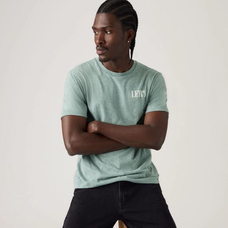 POLERA HOMBRE GRAPHIC CREWNECK TEE AZUL LEVIS 22491-2160 - 4
