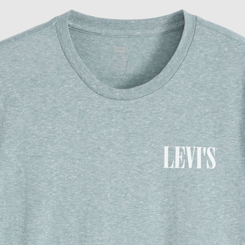 POLERA HOMBRE GRAPHIC CREWNECK TEE AZUL LEVIS 22491-2160 - 5