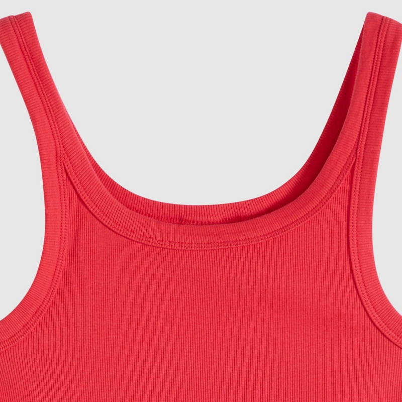 POLERA MUJER ESSENTIAL RIBBED TANK ROJO LEVIS 005IN-0007 - 5