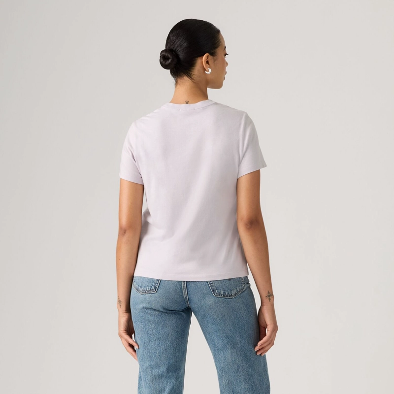 POLERA MUJER FAVORITE COTTON TEE MORADO LEVIS 005J2-0034 - 2