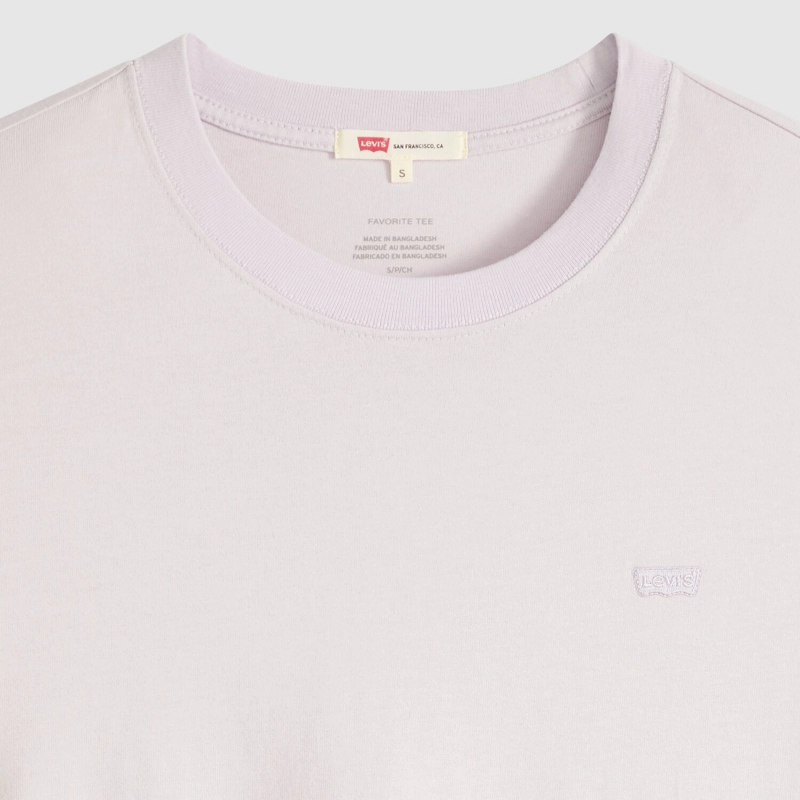 POLERA MUJER FAVORITE COTTON TEE MORADO LEVIS 005J2-0034 - 5