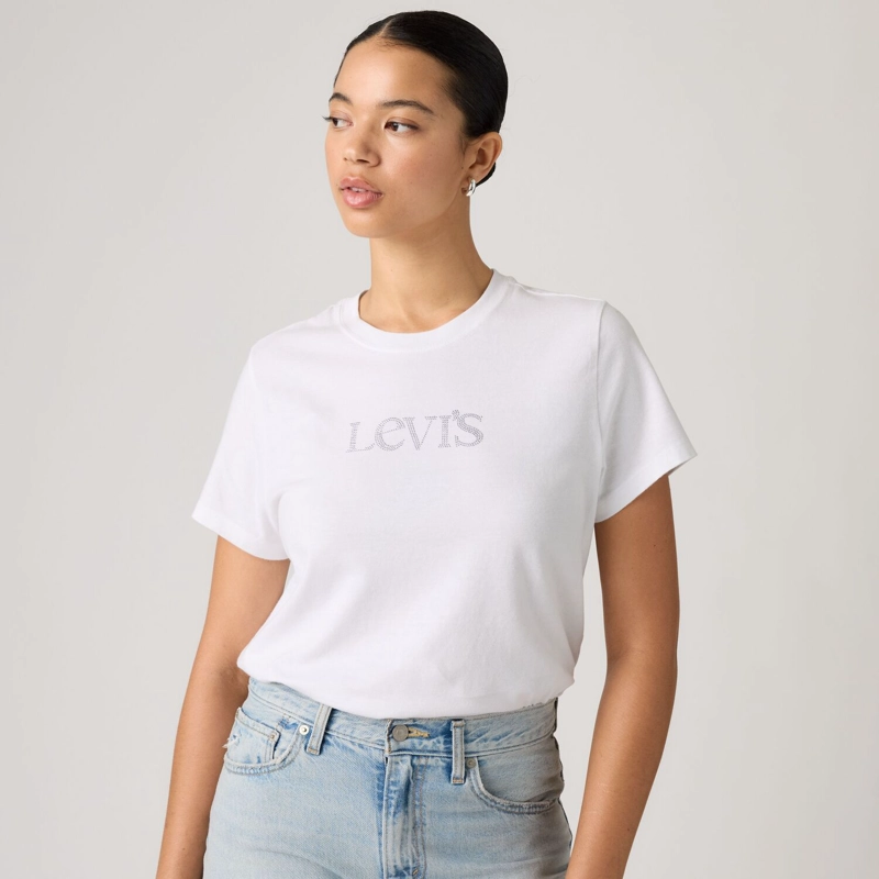 POLERA MUJER FAVORITE TEE BLANCO LEVIS 005GV-0055 - 3