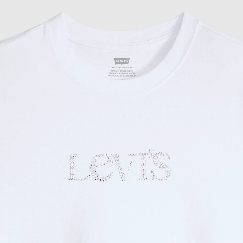 POLERA MUJER FAVORITE TEE BLANCO LEVIS 005GV-0055 - 5