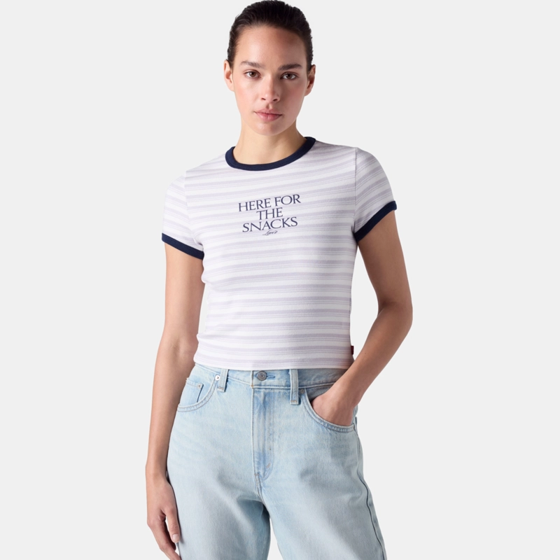POLERA MUJER GR HAYES CROPPED BLANCO LEVIS 008A7-0006 - 3