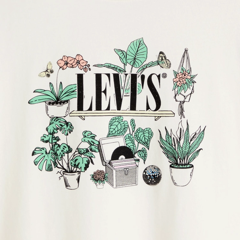 POLERA MUJER THE PERFECT TEE CREMA LEVIS 17369-3548 - 5