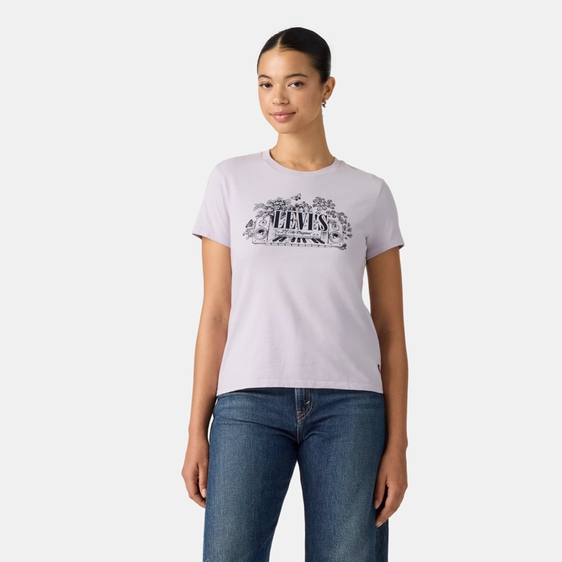 POLERA MUJER THE PERFECT TEE LAVANDA LEVIS 17369-3547 - 1
