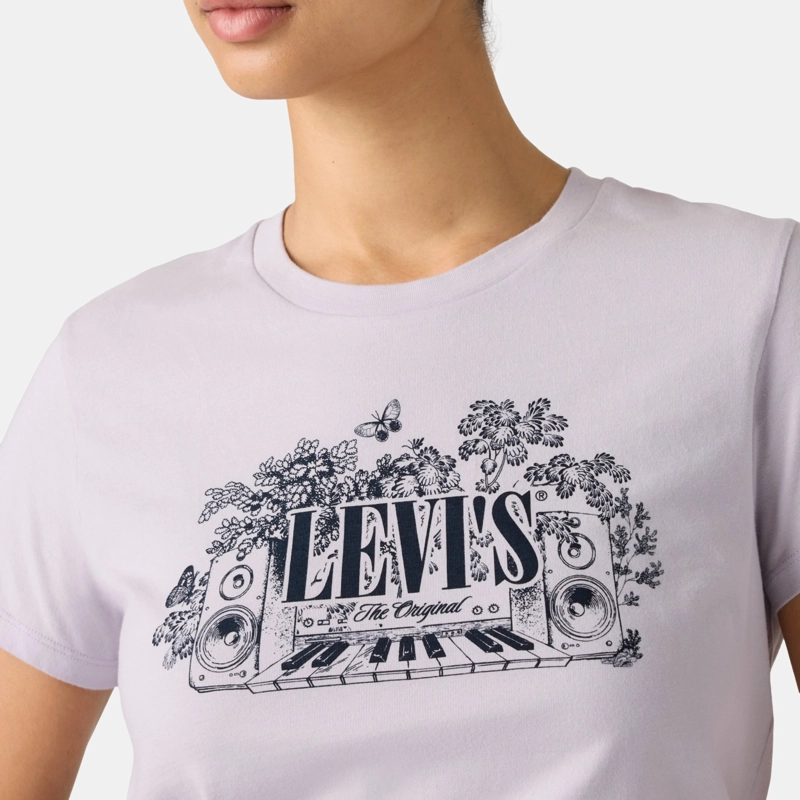 POLERA MUJER THE PERFECT TEE LAVANDA LEVIS 17369-3547 - 4