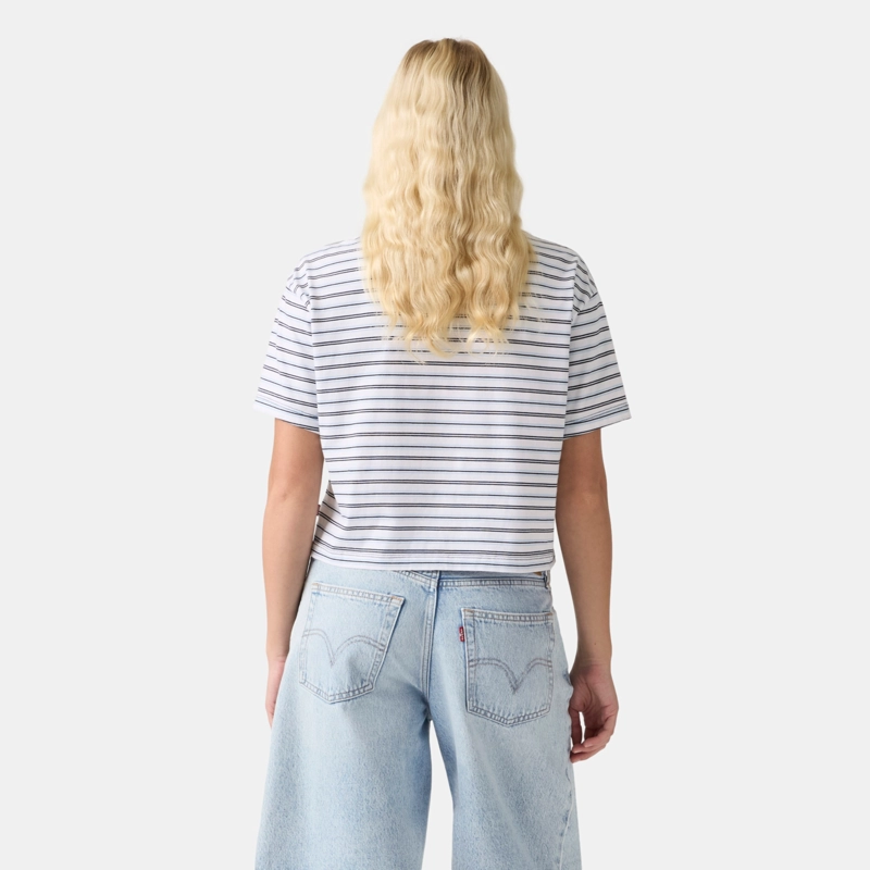POLERA MUJER CROPPED ANYDAY TEE AZUL LEVIS 0087V-0006 - 2