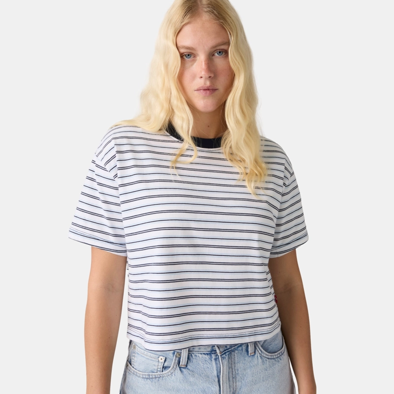 POLERA MUJER CROPPED ANYDAY TEE AZUL LEVIS 0087V-0006 - 3
