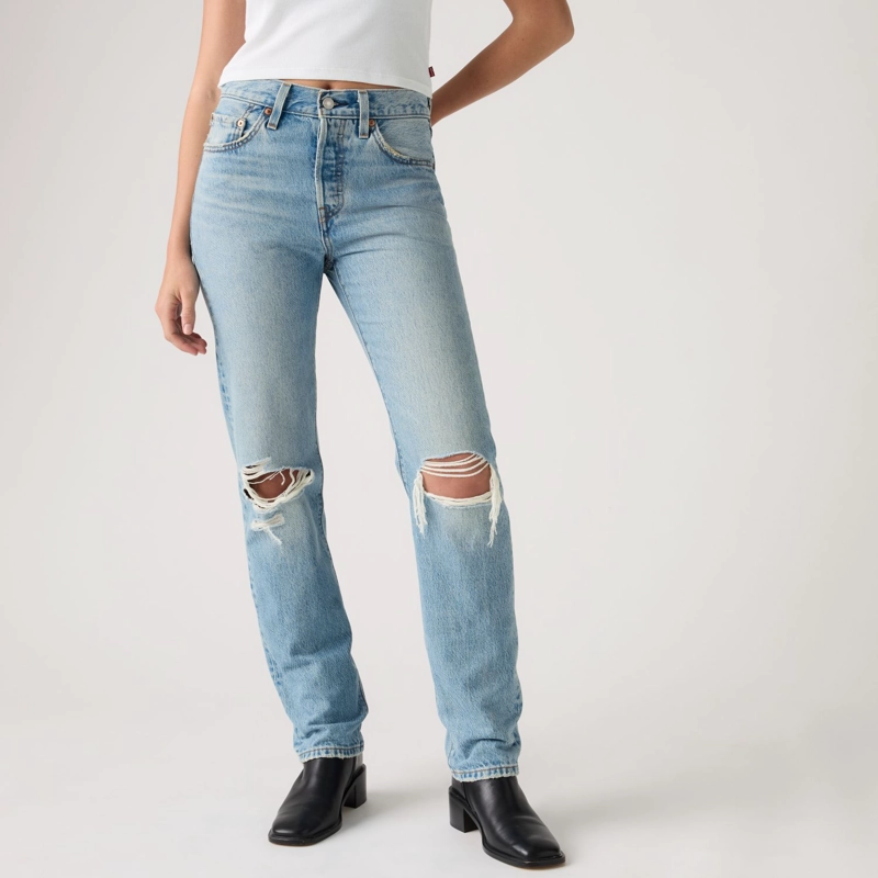 JEANS MUJER 501 FOR WOMEN AZUL LEVIS 12501-0679 - 1