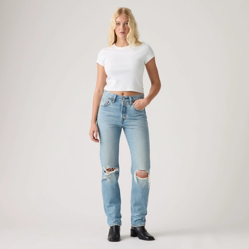 JEANS MUJER 501 FOR WOMEN AZUL LEVIS 12501-0679 - 2