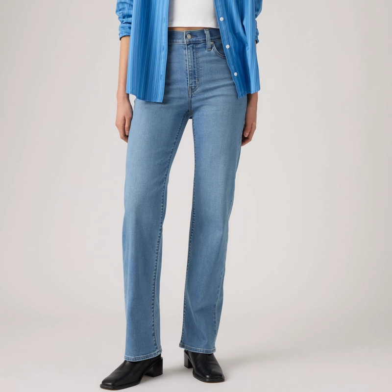 JEANS MUJER 723 HIGH RISE STRAIGHT AZUL LEVIS 008SY-0004 - 1