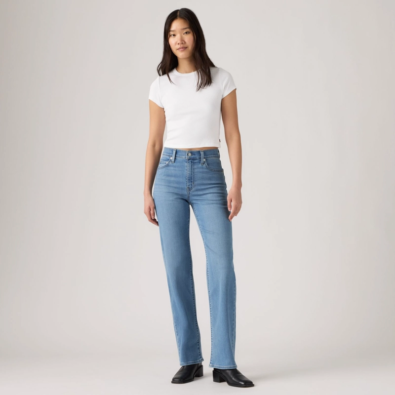 JEANS MUJER 723 HIGH RISE STRAIGHT AZUL LEVIS 008SY-0004 - 2