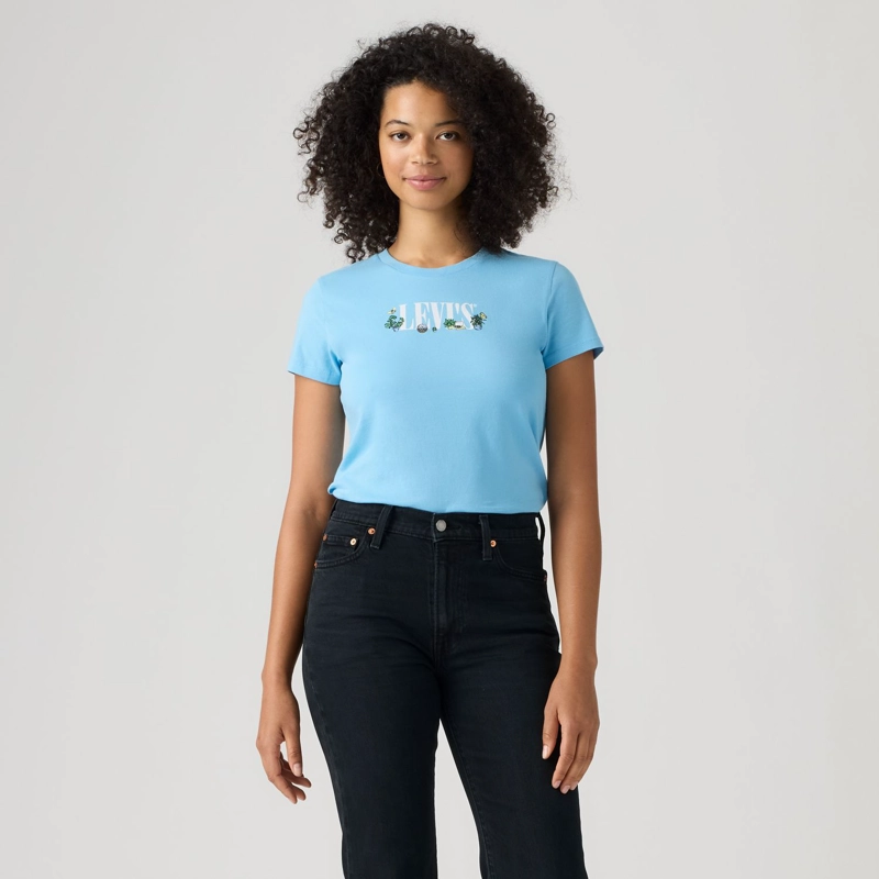 POLERA MUJER THE PERFECT TEE CELESTE LEVIS 17369-3546 - 1