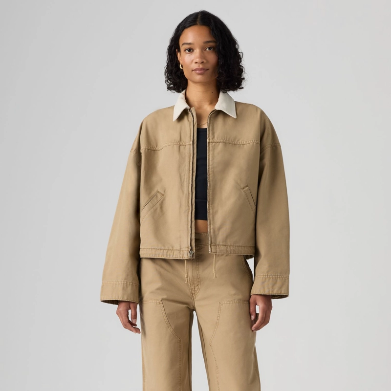 CHAQUETA MUJER LOOSE WORKWEAR BEIGE LEVIS 0089Q-0004 - 1