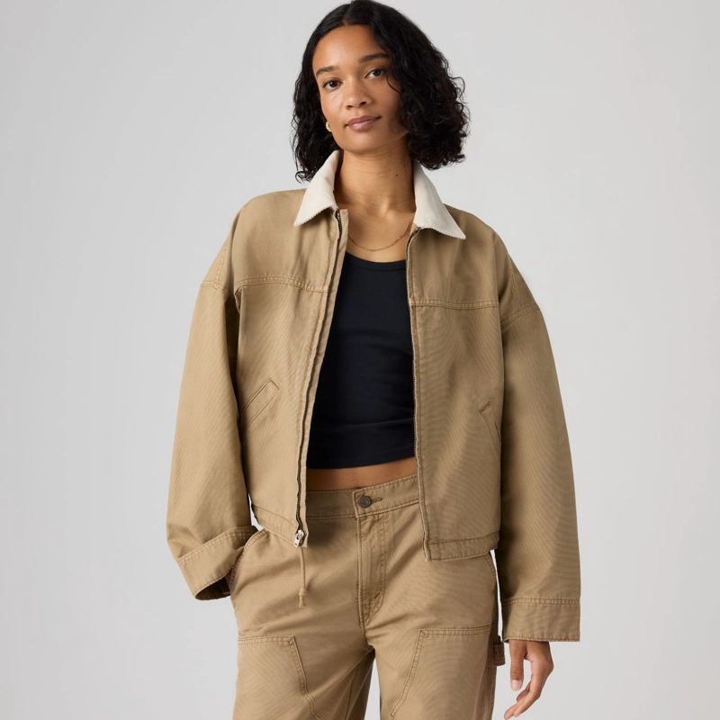 CHAQUETA MUJER LOOSE WORKWEAR BEIGE LEVIS 0089Q-0004 - 3