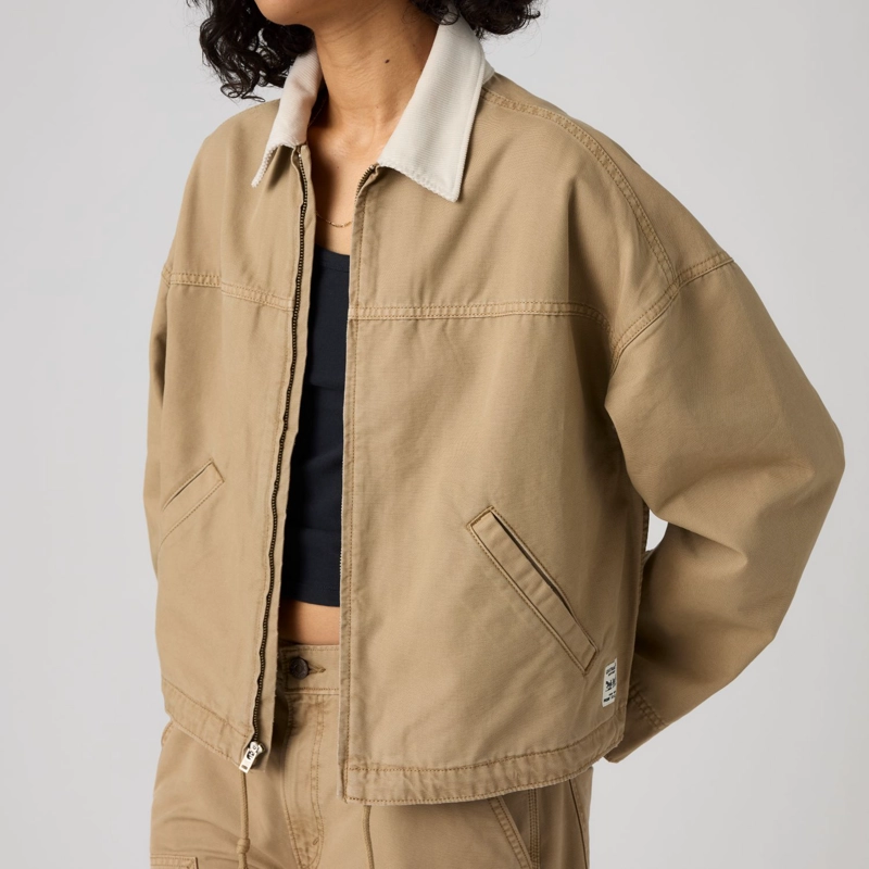 CHAQUETA MUJER LOOSE WORKWEAR BEIGE LEVIS 0089Q-0004 - 4