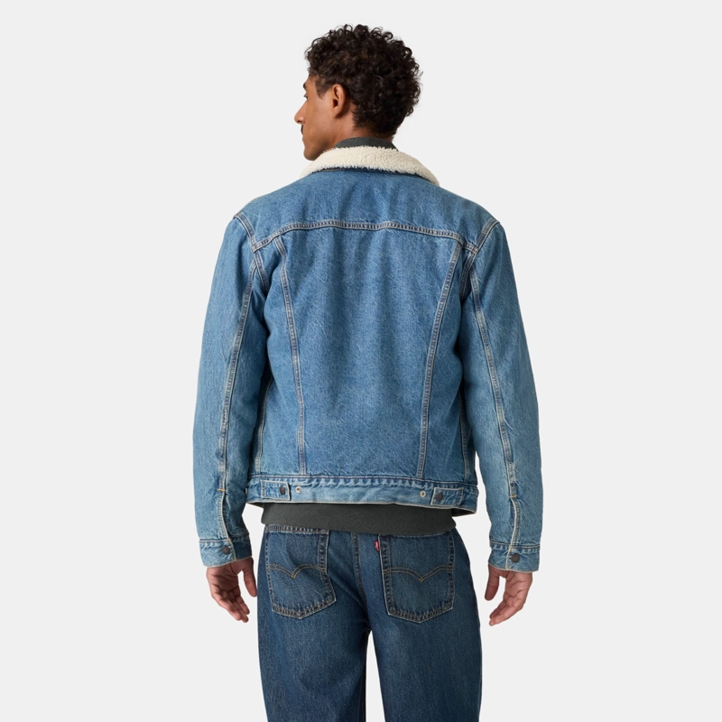 CHAQUETA HOMBRE TYPE 3 SHERPA TRUCKER AZUL LEVIS 16365-0346 - 2