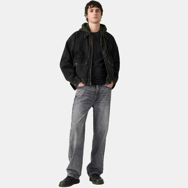 JEANS HOMBRE 565 LOOSE STRAIGHT GRIS LEVIS A7221-0106 - 5
