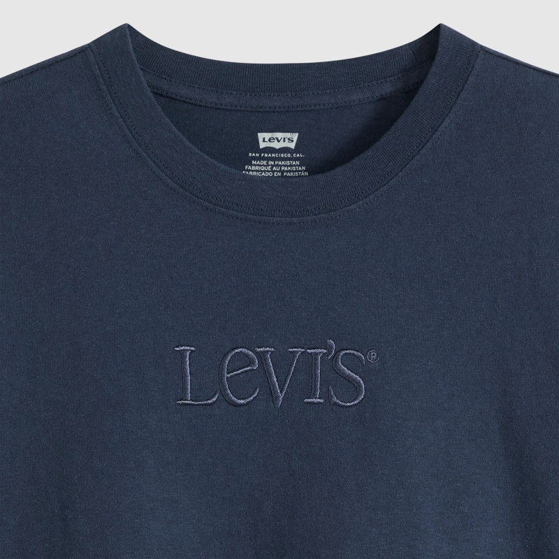 POLERA MUJER FAVORITE TEE AZUL LEVIS 005GV-0087 - 5