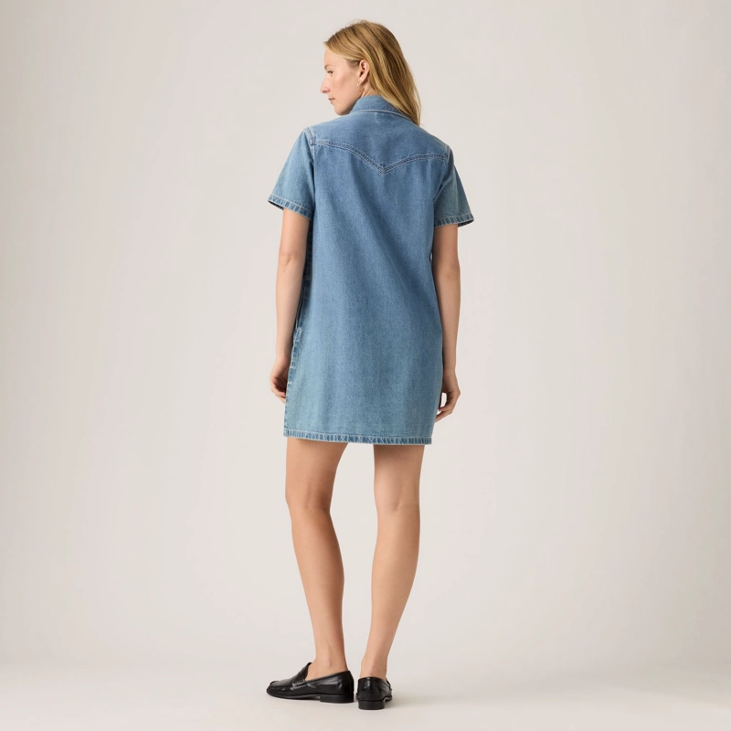 VESTIDO MUJER LOUISA DENIM DRESS AZUL LEVIS 006LG-0001 - 2