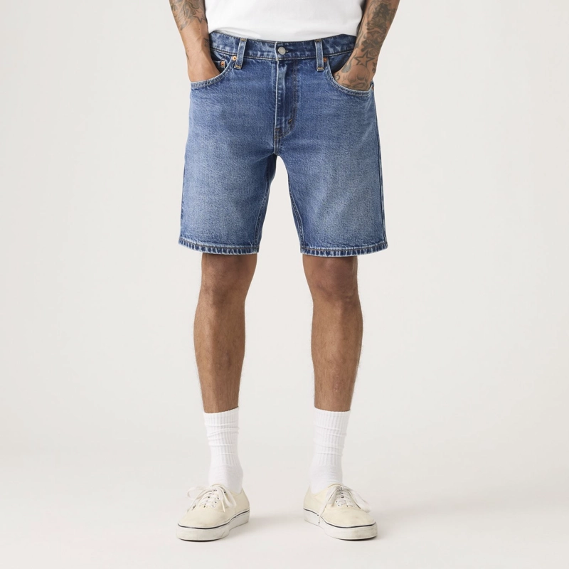 SHORT HOMBRE 412 SLIM SHORTS AZUL LEVIS 39387-0147 - 1