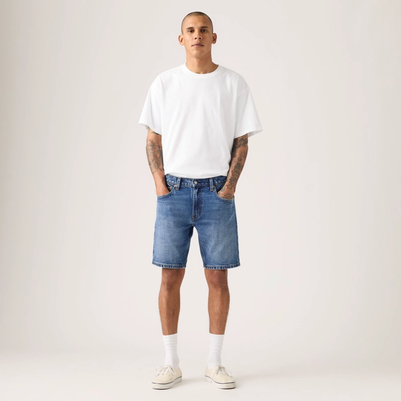 SHORT HOMBRE 412 SLIM SHORTS AZUL LEVIS 39387-0147 - 2