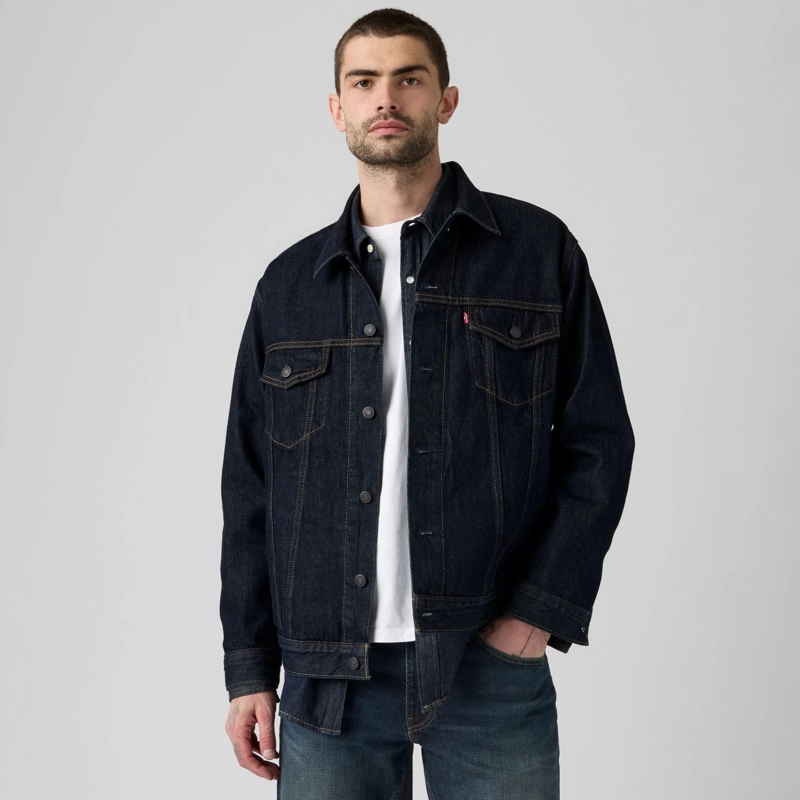 CHAQUETA HOMBRE RELAXED FIT TRUCKER AZUL LEVIS A5782-0123 - 3