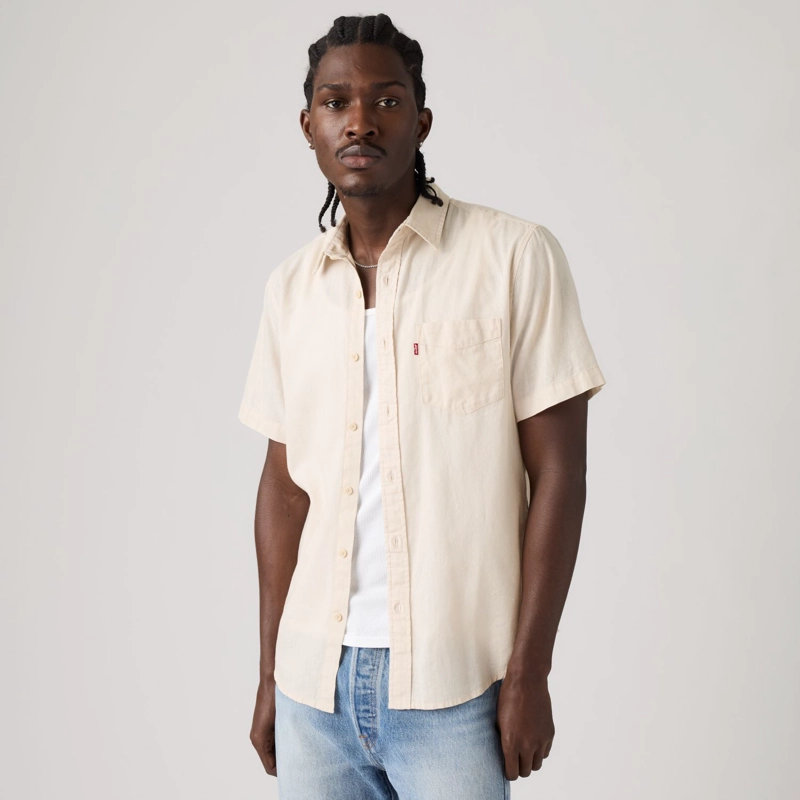 CAMISA HOMBRE CLASSIC 1 PKT STANDRD BEIGE LEVIS 86627-0347 - 3
