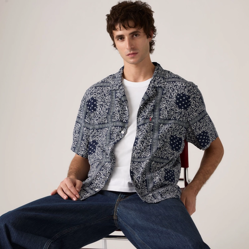 CAMISA HOMBRE CLASSIC CAMPER AZUL LEVIS 21976-0177 - 3