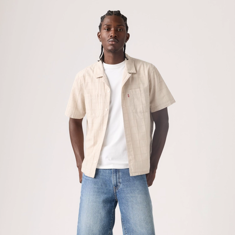 CAMISA HOMBRE CLASSIC CAMPER BEIGE LEVIS 21976-0184 - 1