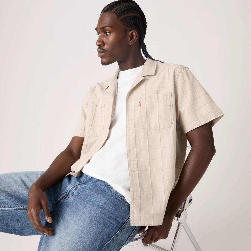 CAMISA HOMBRE CLASSIC CAMPER BEIGE LEVIS 21976-0184 - 3