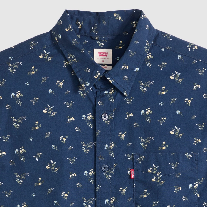 CAMISA HOMBRE CLASSIC 1 PKT STANDRD AZUL LEVIS 86627-0363 - 5