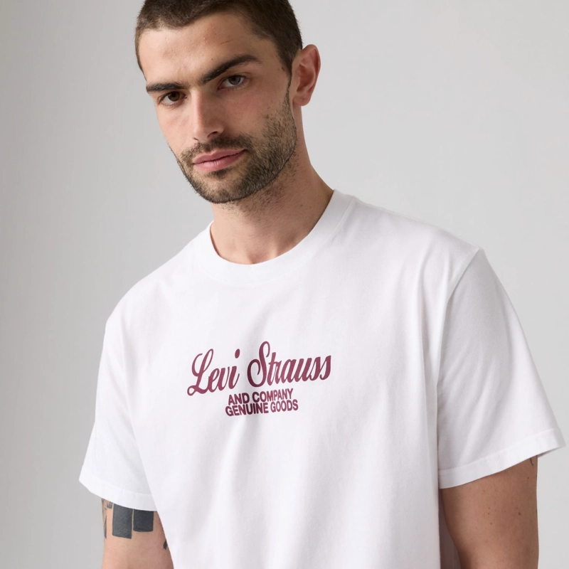 POLERA HOMBRE RELAXED FIT TEE BLANCO LEVIS 16143-2672 - 4