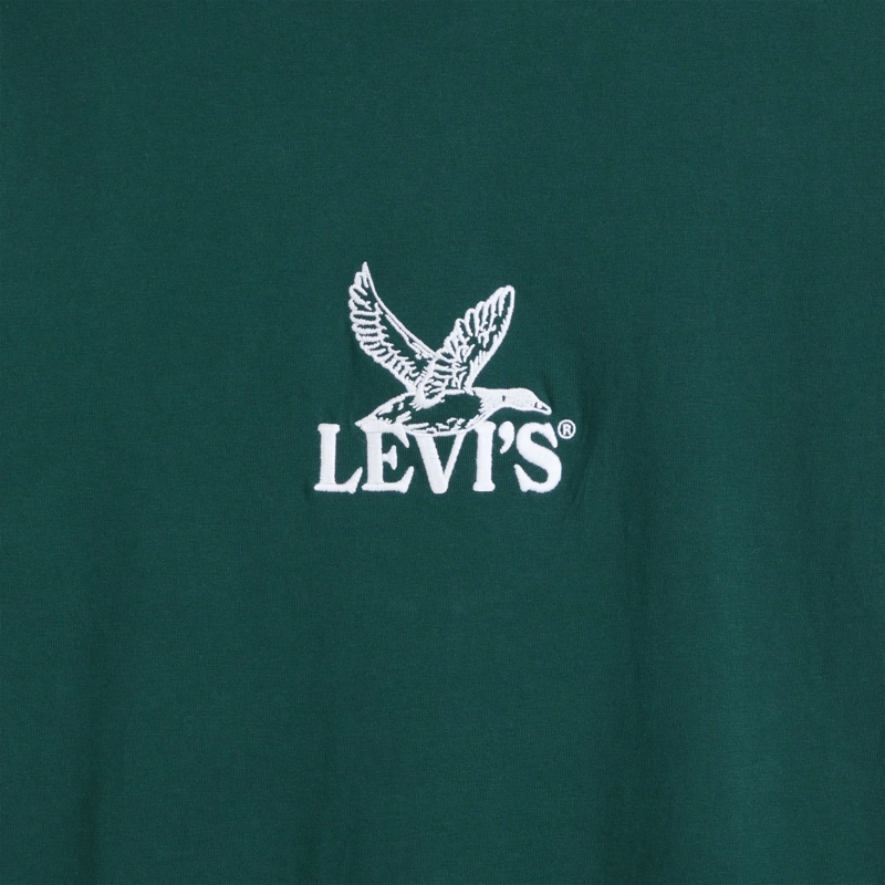POLERA HOMBRE GRAPHIC CREWNECK TEE VERDE LEVIS 22491-2178 - 5