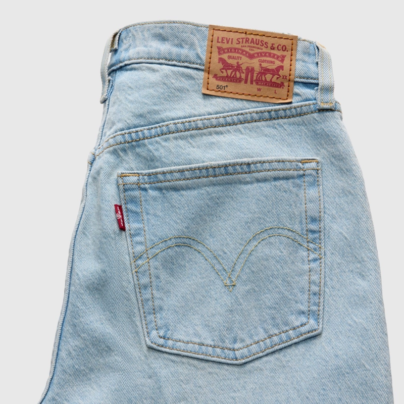 JEANS MUJER 501 CROP CELESTE LEVIS 36200-0416 - 5