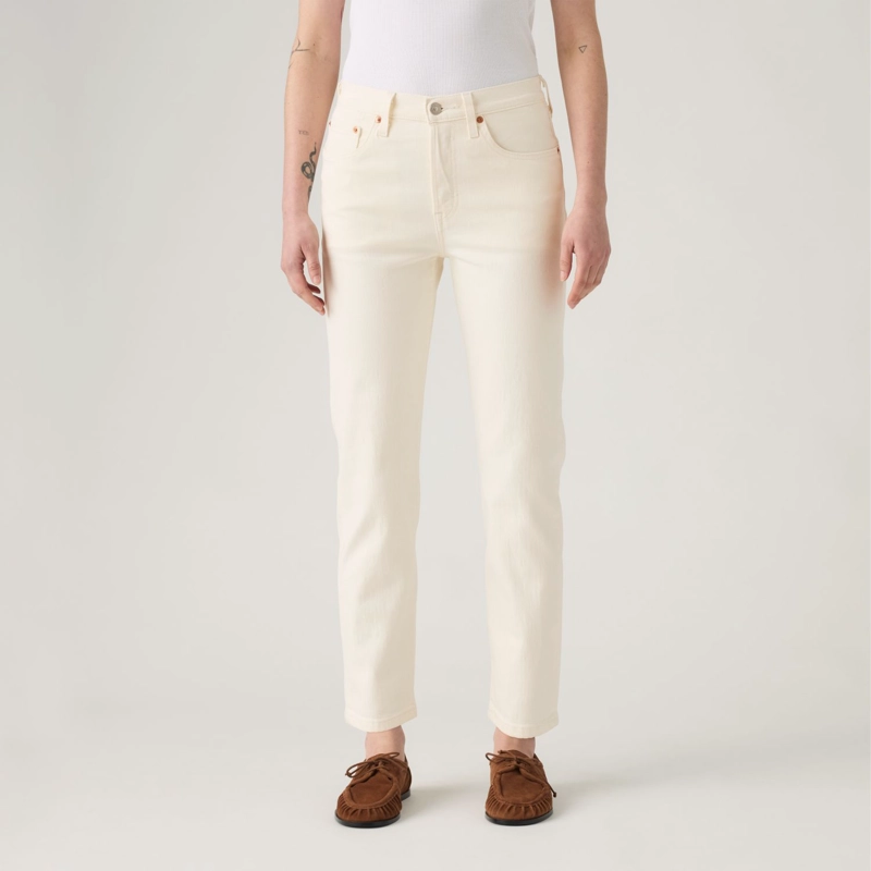 JEANS MUJER 501 CROP BEIGE LEVIS 36200-0374 - 1