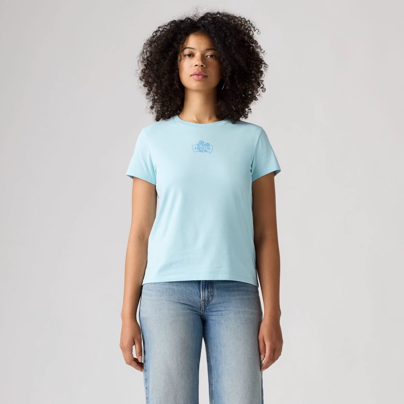 POLERA MUJER THE PERFECT TEE CELESTE LEVIS 17369-3579 - 1