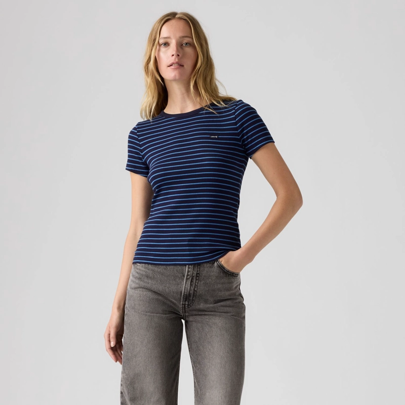 POLERA MUJER HAYES TEE AZUL LEVIS 001J3-0072 - 1