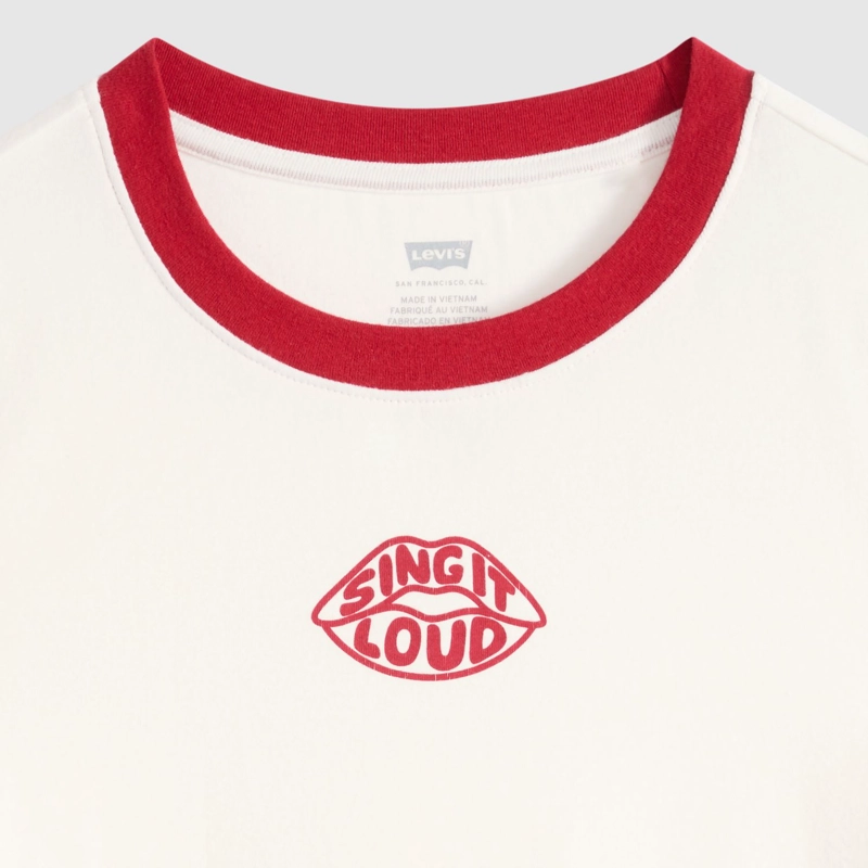 POLERA MUJER ESSENTIAL BABY TEE BEIGE LEVIS 008CH-0024 - 5