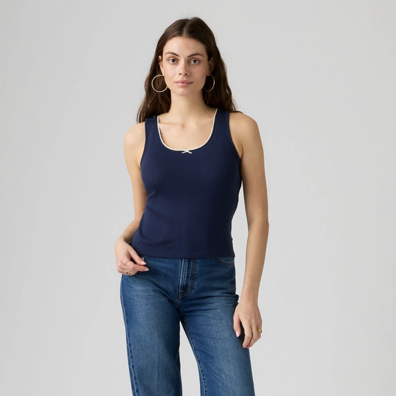 POLERA MUJER SWEETIE AZUL LEVIS 0087S-0001 - 1