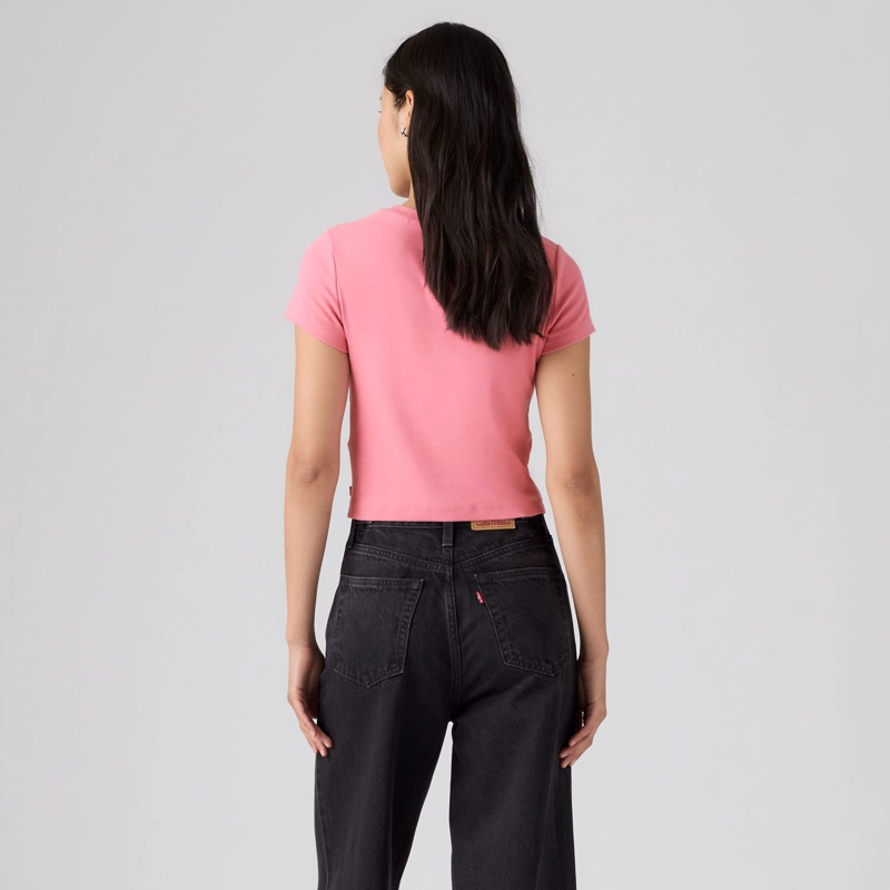 POLERA MUJER ESSENTIAL BABY TEE ROSADO LEVIS 008CH-0011 - 2