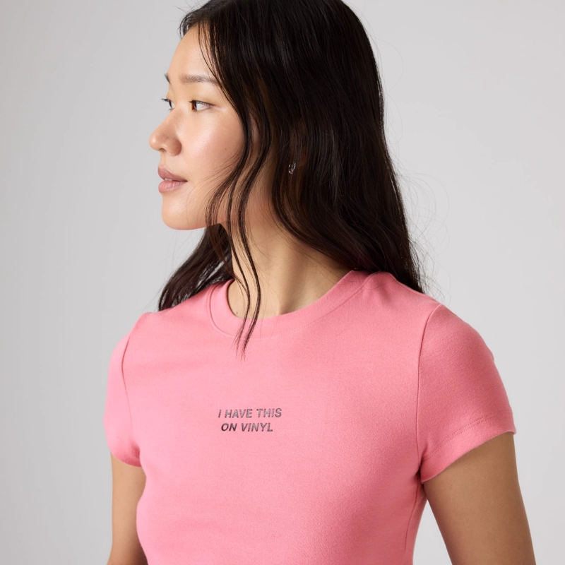 POLERA MUJER ESSENTIAL BABY TEE ROSADO LEVIS 008CH-0011 - 4