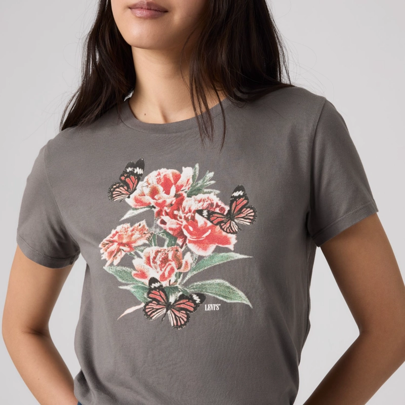 POLERA MUJER THE PERFECT TEE GRIS LEVIS 17369-3583 - 4